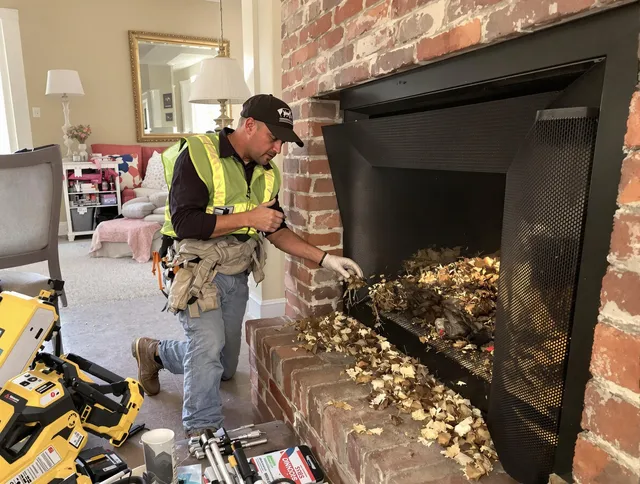 Safe screening installation by Daytona Beach Chimney Sweep in Daytona Beach, FL