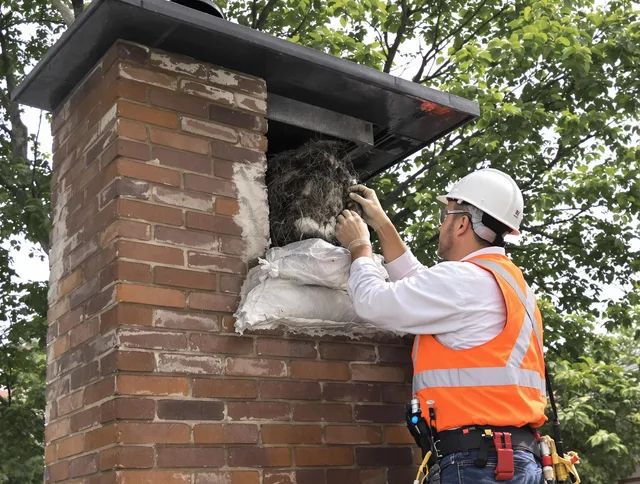 Humane removal of debris and animals by Daytona Beach Chimney Sweep in Daytona Beach, FL