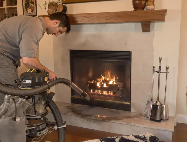 Routine fireplace upkeep by Daytona Beach Chimney Sweep in Daytona Beach, FL